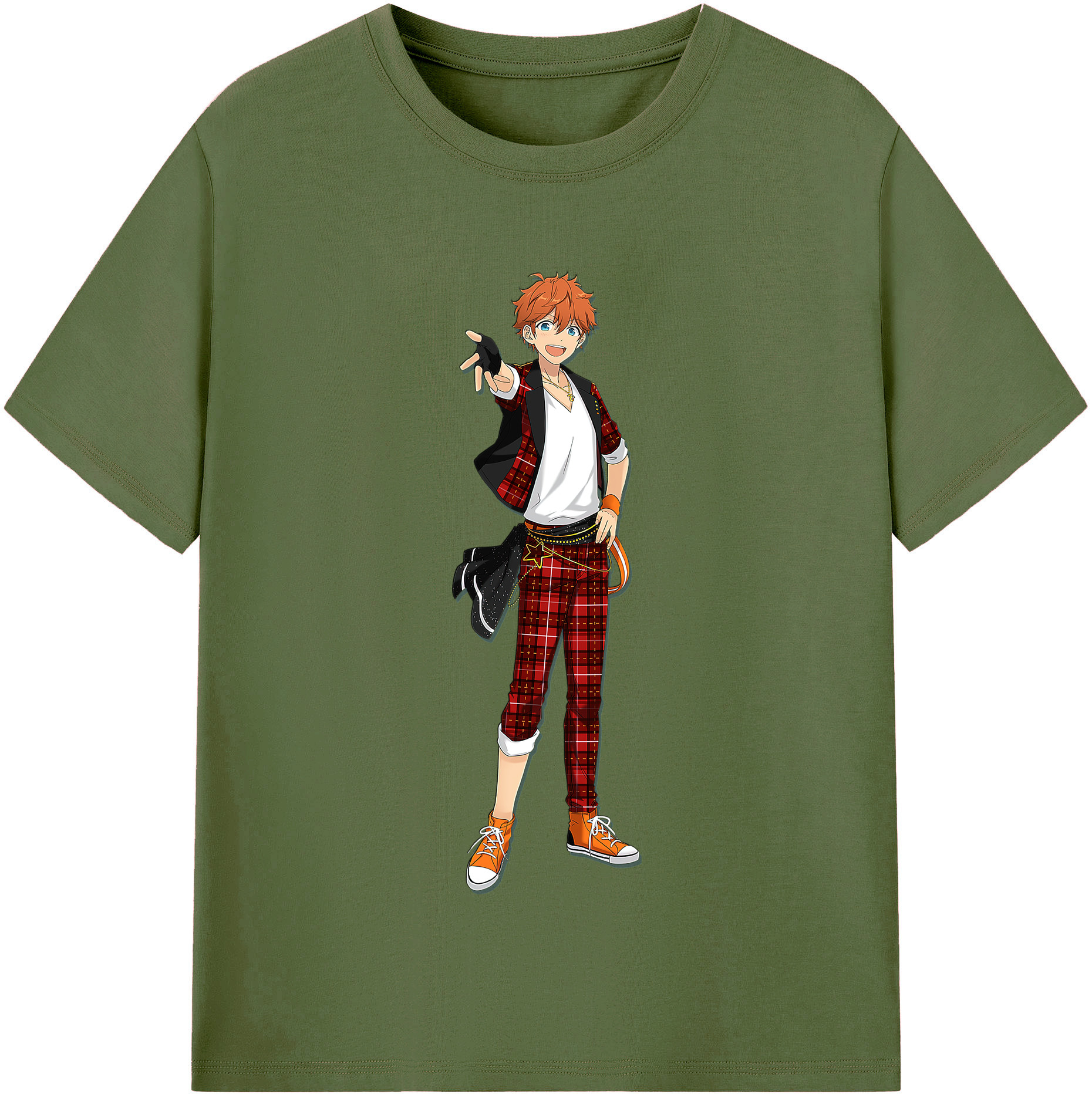 （画像用） あんさんぶるスターズ! Ensemble Stars 綿100％半袖Tシャツ（フロントプリント）